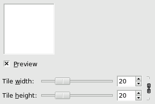 Glass Tile filter options