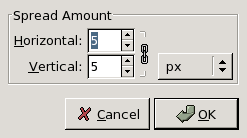 Spread filter options