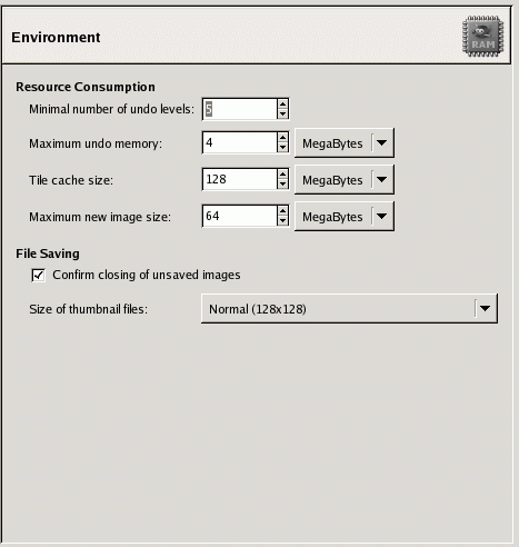 Environment Preferences